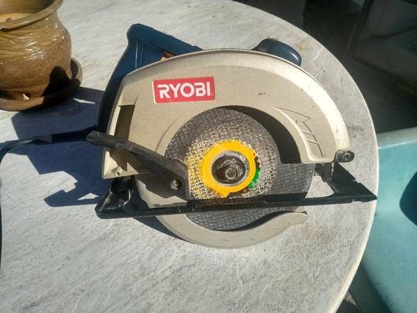 Ryobi Circular Saw CSB123/Used 3 X