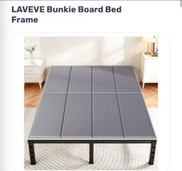 LAVEVE Bunkie Board Bed Frame- Brand new