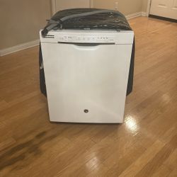 24 in. Barely Used, Tall Tub Top Control White Dishwasher with Sanitize, Dry Boost, 55 dBA