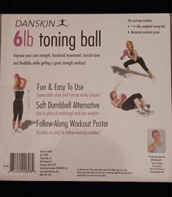 Danskin 6lb Toning Ball