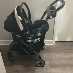 Stroller and car seat