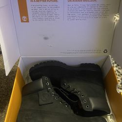 All Black Timberlands Brand New 