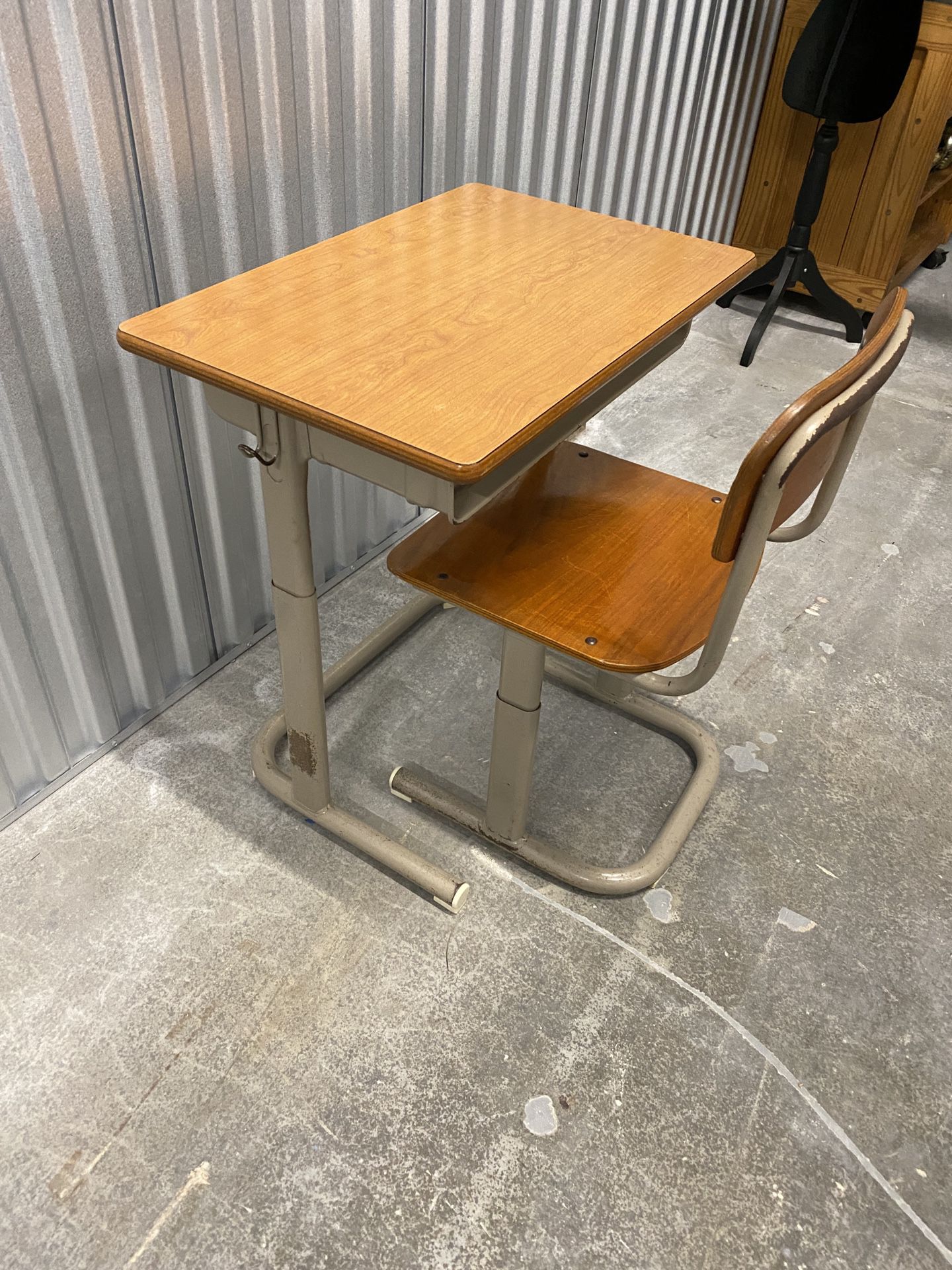 School Desk with Chair 