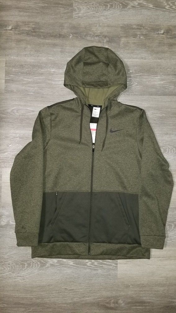 Mens Nike Thermafit Zip Up Hoodie Size Large