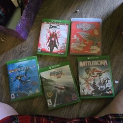Xbox One Games Assortment 