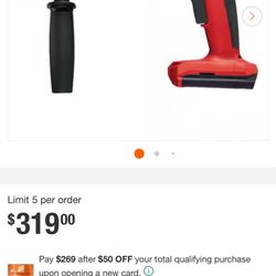HILTI ROTARY HAMMER.                   Hilti Roto Martillo