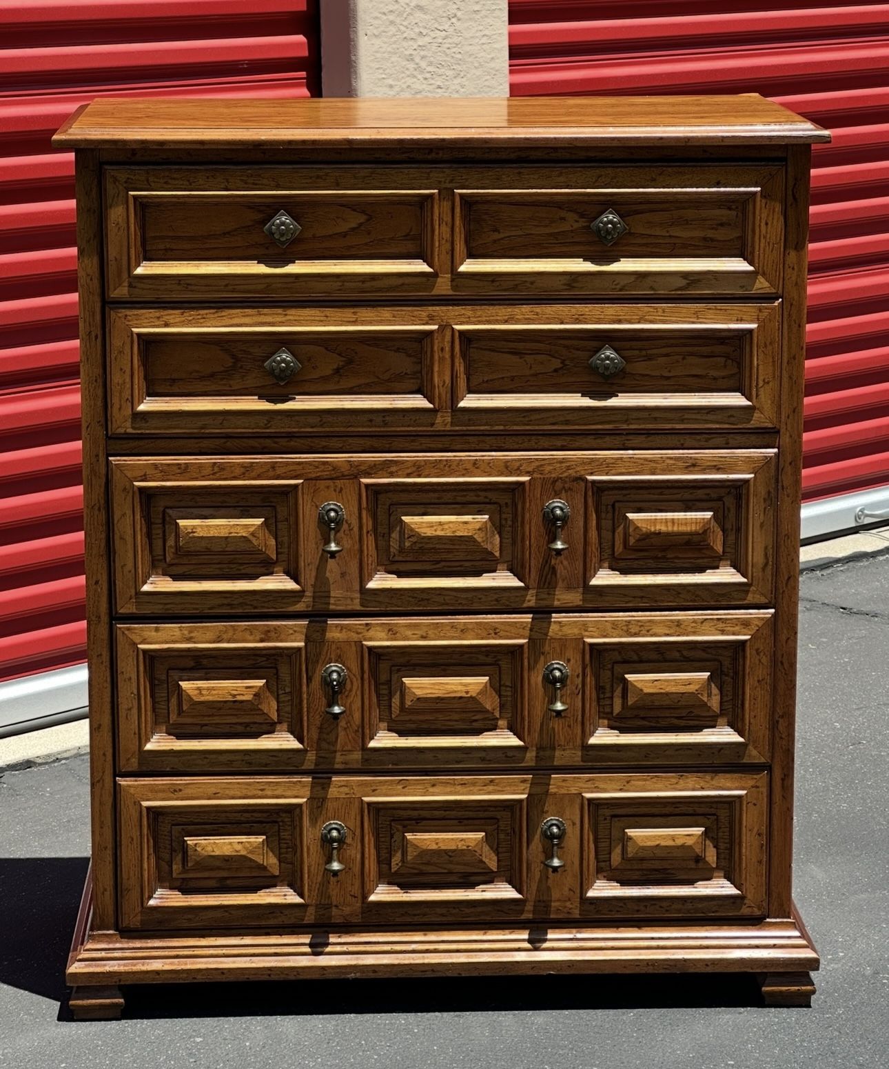 Vintage Highboy Dresser