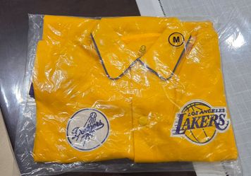 Dodgers Lakers jacket sga 9/4 NEW!