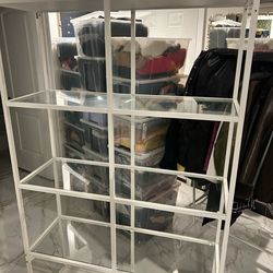 IKEA white book shelf $30