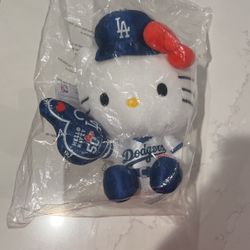 Dodger Hello Kitty Plushie
