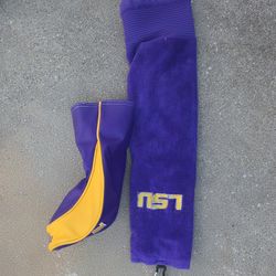LSU Head Cover And Towel