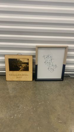 Set Of 3 Inspirational Spiritual Pictures Art Sign