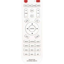 Universal Projector Remote Controllor, Replacement Compatible with Most Epson/Optoma/Samsung/Panasonic/Viewsonic/Infocus/Benq/Sanyo/NEC/Toshiba/Sony/H
