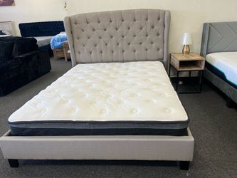 Queen bed frame