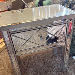 Moving need gone Asap . Glass nightstand
