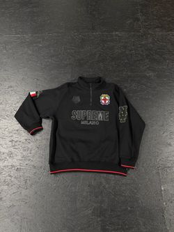 Supreme Milano Quarter-Zip Sweatshirt Black