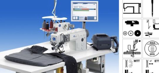 Sewing station Airbags seams with Adlerion 550-867