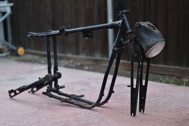 1970 Harley Davidson IronHead Frame IronHead Frame