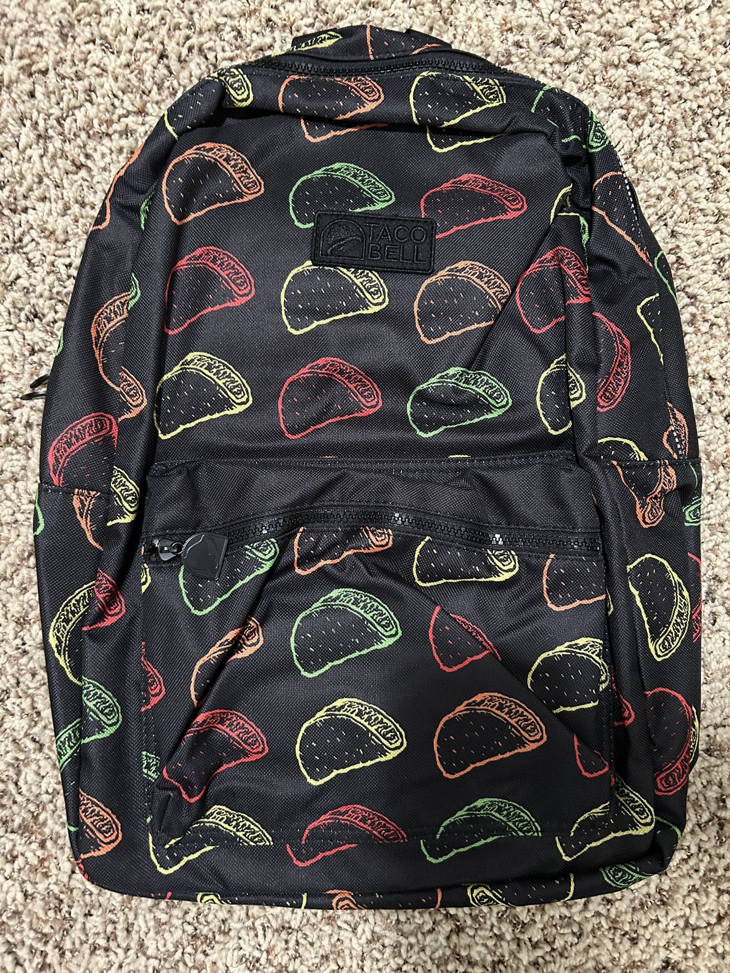 Neon Taco Bell  Backpack 