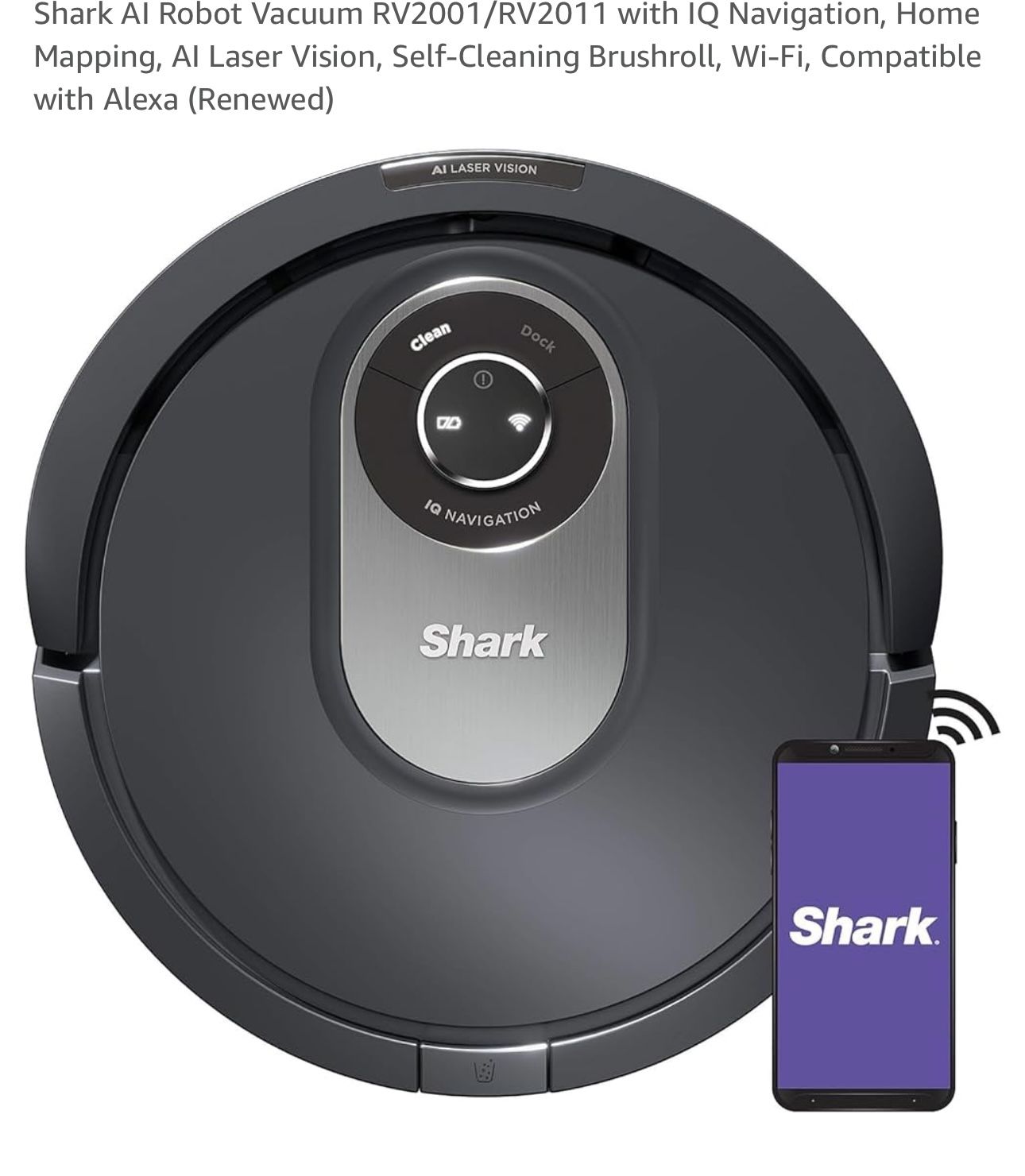 Shark AI Robot Vacuum RV2011