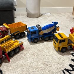 Bruder Construction Truck Lot