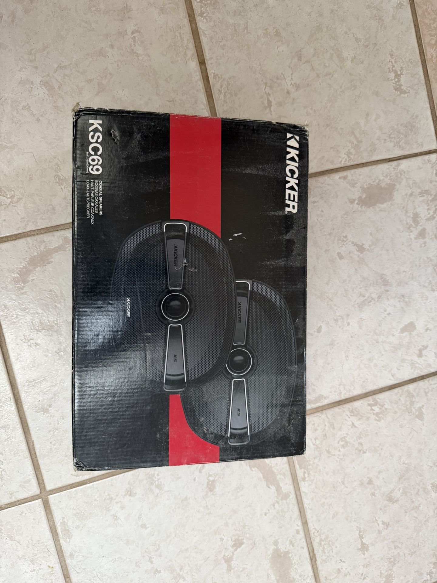 Kicker KSC69 6x9 speakers