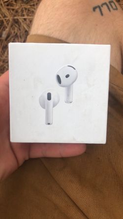 Apple AirPod 4 Ear buds with Active noise cancellation