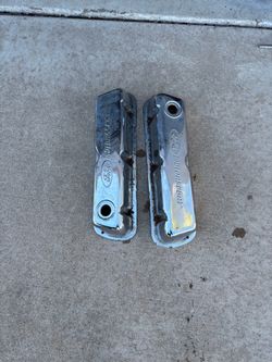 Ford Motorsport Chrome Valve Covers Pair