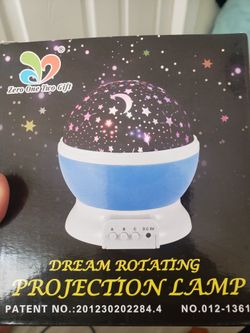 Dream Rotating Projection Lamp 