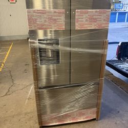 36” Width Brand New Samsung Refrigerator Stainless Steel 