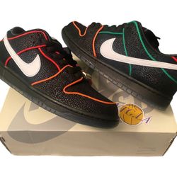 Size 8.5 - Bronx Girls Skate x Nike Dunk SB Low Mel & Kava Black BNIB