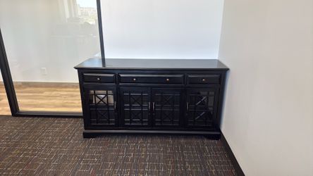 Black cabinet