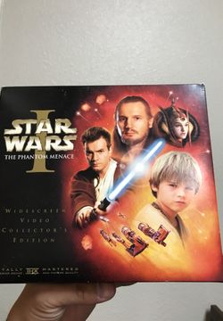 Star Wars episode 1 collectors VHS