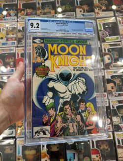 MOON KNIGHT 1 CGC 9.2 WHITE PAGES 1980 ORIGIN OF MOON KNIGHT Marvel...