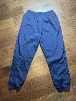 Vintage Reebok Track Pants – Men’s Large (Navy)