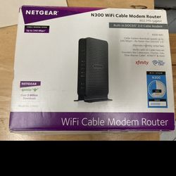 Netgear C3000 Modem + WiFi Router Combo – Fast & Reliable – Ready to Activate 