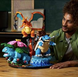 Pokémon Lego Venusaur, Charizard and Blastoise + Exclusive