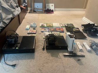 Ultimate Mega Gaming & Electronics Lot - 3 Consoles, 14 Games (Saw 1&2, Wii Sports) + Instax Camera