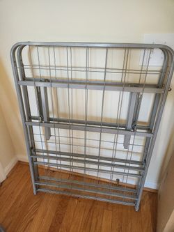 Twin Foldable Bed Frame. Like New. Firm Price 