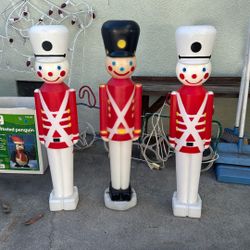 Vintage Toy Soldiers Blown Mold