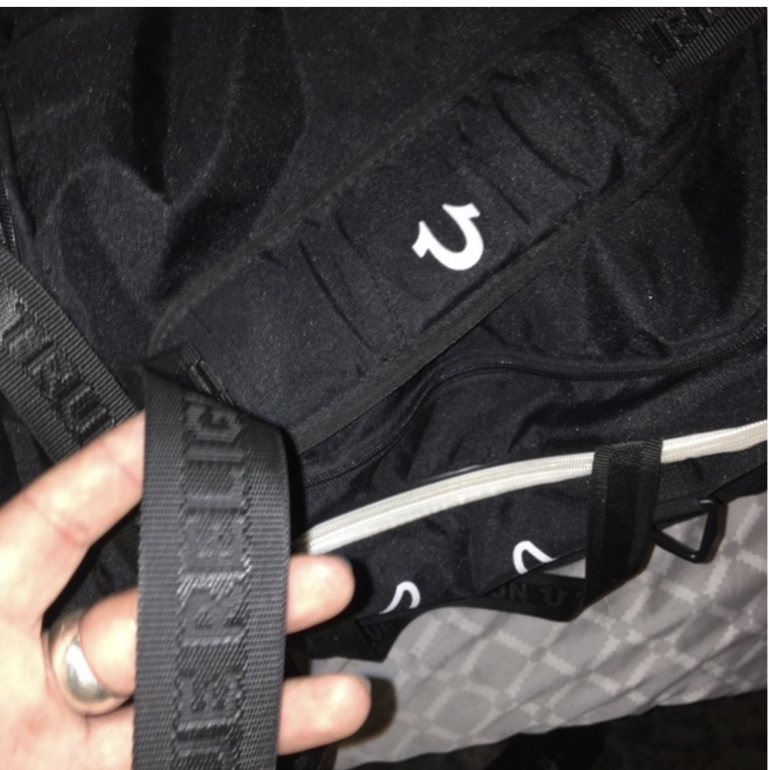 True religion duffel bag