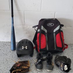 Boys Baseball Equipment