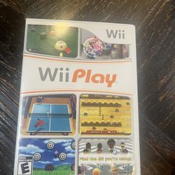 Nintendo Wii Play  Discs/manual