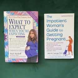 Bundle of Books: “What to Expect…” and “The Impatient Women’s Guide”