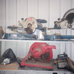 Tools!!! Saws Sander Jointer Planer Band Saw