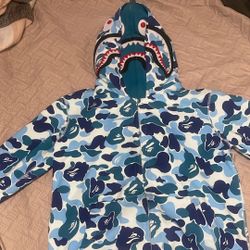 bape camo double hood hoodie trading/selling