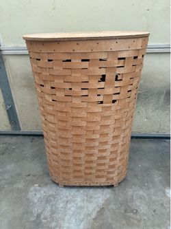 Vintage farmhouse storage basket