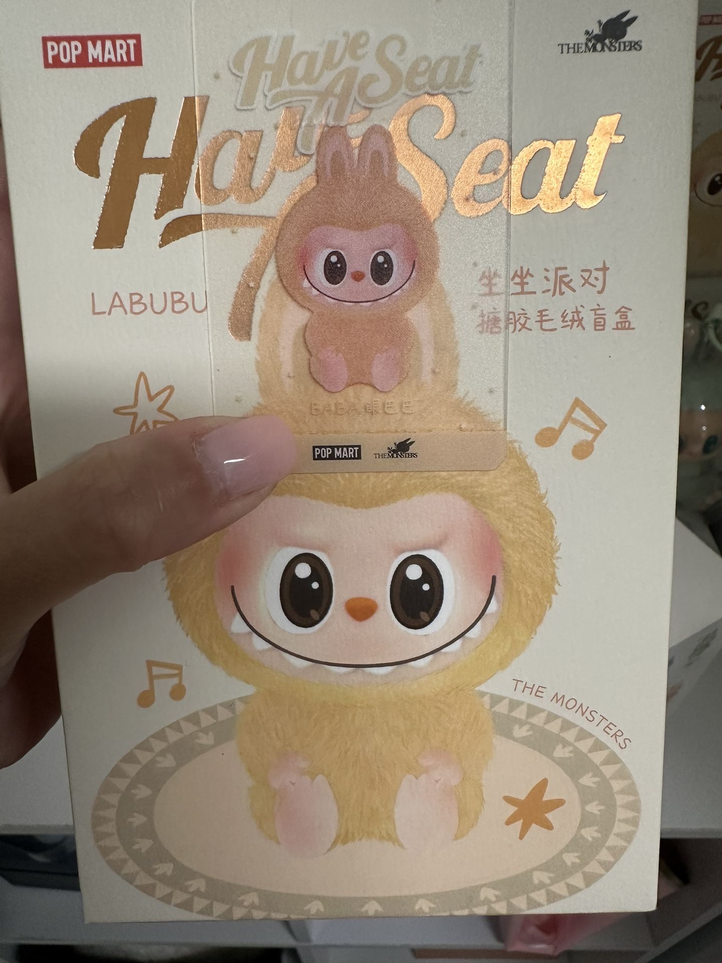 Baba Labubu Authentic Popmart 