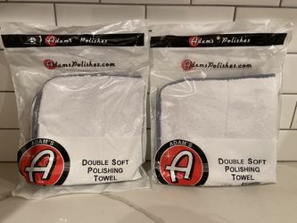 Adam’s Polishes Double Soft Microfiber Towels