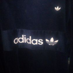 Adidas Corduroy Crew Neck Sweater 